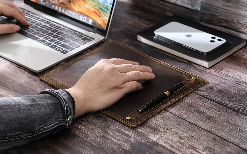 Genuine Leather Mouse Pad